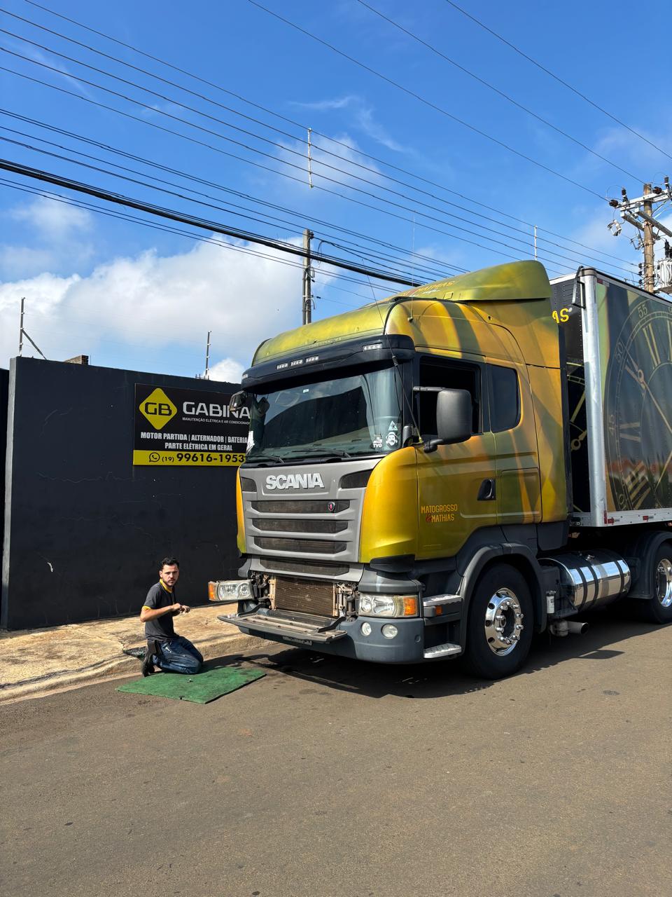 Caminhão Scania